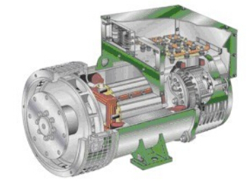 霍林郭勒发电机内部结构图